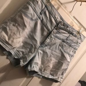 Jean high waist shorts